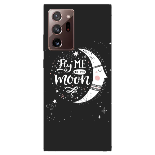Samsung Note 20 Plus Fly me Transparent Silicone TPU Θήκη