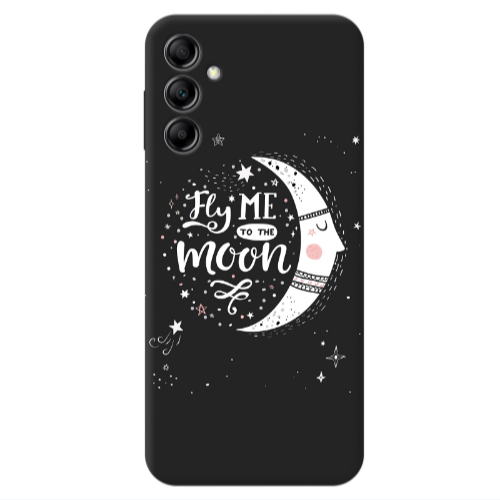 Samsung A14 5G Fly me Transparent Silicone TPU Θήκη