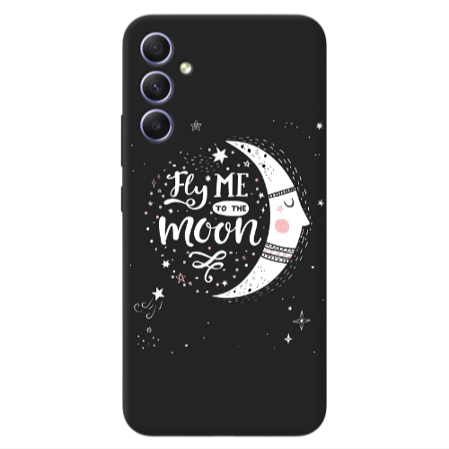 Samsung A34 Fly me Transparent Silicone TPU Θήκη