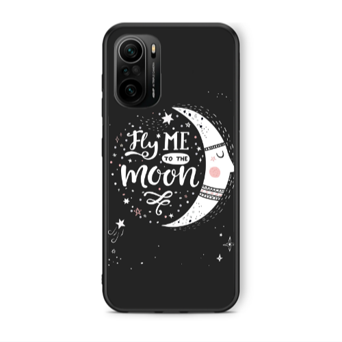 Xiaomi Poco F3 Fly me Black Glossy Θήκη