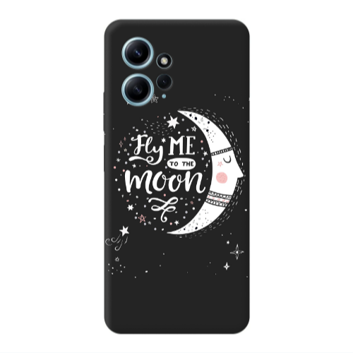 Xiaomi Redmi Note 12 4G Fly me Transparent Silicone TPU Θήκη
