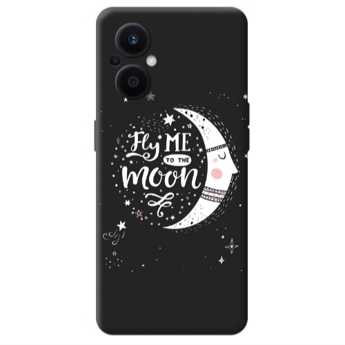 Oppo Reno 7 Lite Fly me Transparent Silicone TPU Θήκη