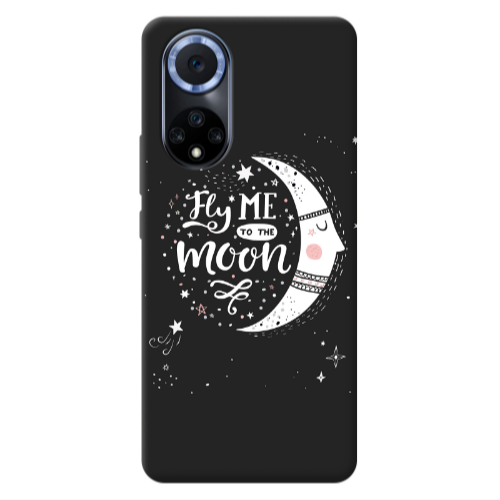 Huawei Nova 9 Fly me Transparent Silicone TPU Θήκη