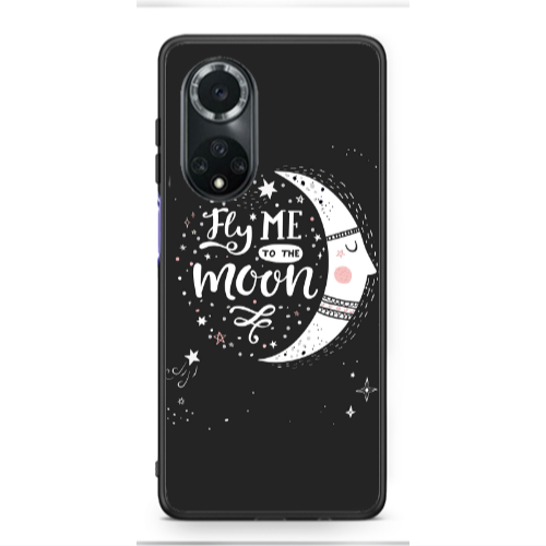 Huawei Nova 9 Fly me Black Glossy Θήκη