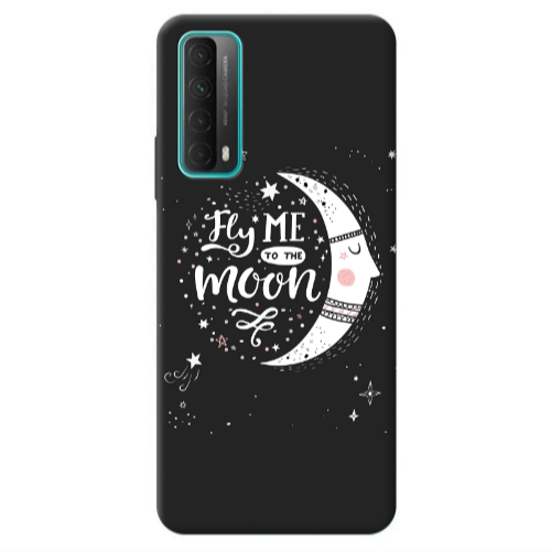 Huawei P Smart 2021 Fly me Transparent Silicone TPU Θήκη