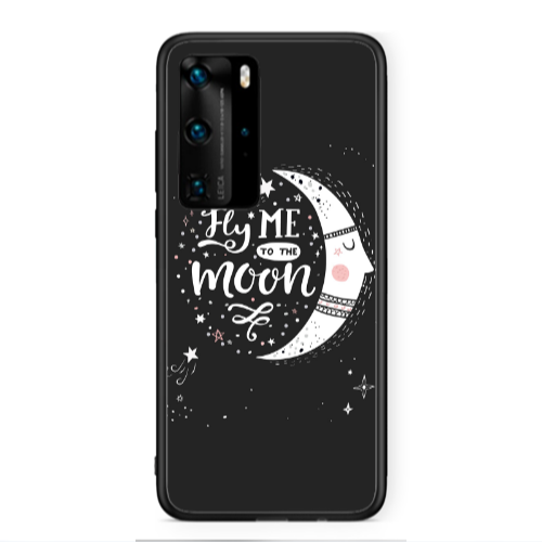 Huawei P40 Pro Fly me Black Glossy Θήκη