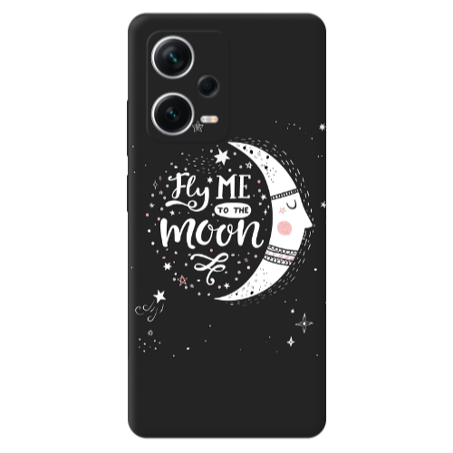 Xiaomi Redmi Note 12 5G Fly me Transparent Silicone TPU Θήκη