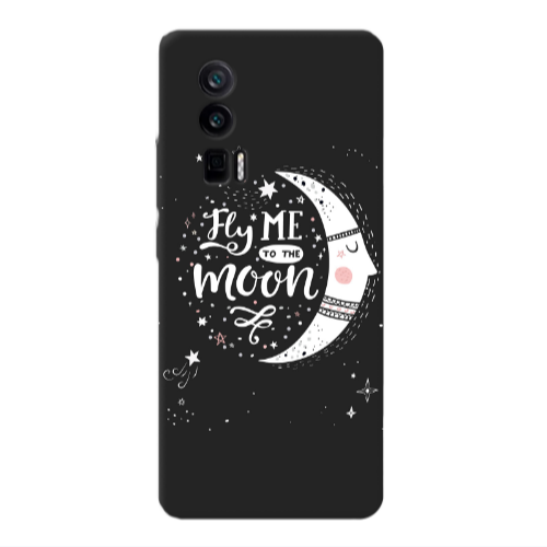 Xiaomi Poco F5 Pro Fly me Transparent Silicone TPU Θήκη