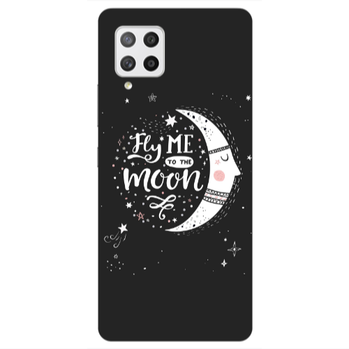 Samsung A42 5G Fly me Transparent Silicone TPU Θήκη