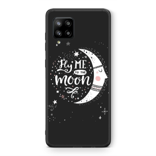 Samsung A42 5G Fly me Black Glossy Θήκη