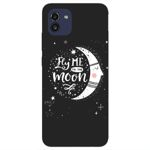 Samsung A03 Fly me Transparent Silicone TPU Θήκη
