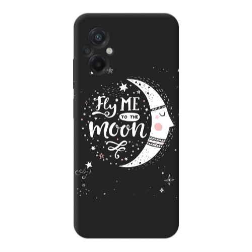 Xiaomi Poco M5 Fly me Transparent Silicone TPU Θήκη