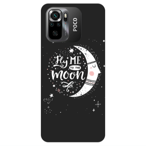 Xiaomi Poco M5 s Fly me Transparent Silicone TPU Θήκη
