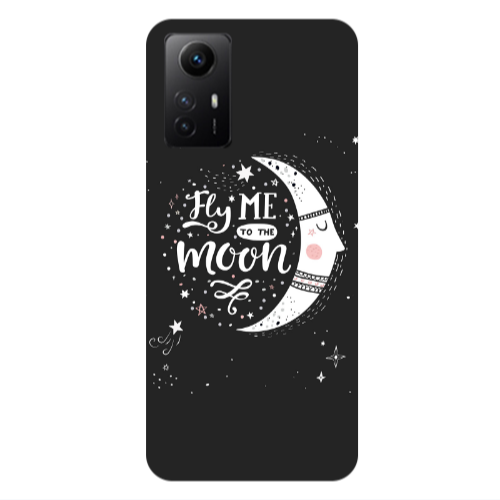 Xiaomi Redmi Note 12s Fly me Transparent Silicone TPU Θήκη