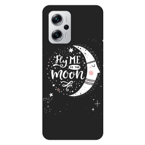 Xiaomi Poco X4 GT Fly me Transparent Silicone TPU Θήκη