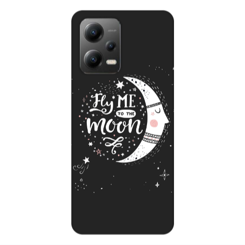 Xiaomi Poco X5 Fly me Transparent Silicone TPU Θήκη