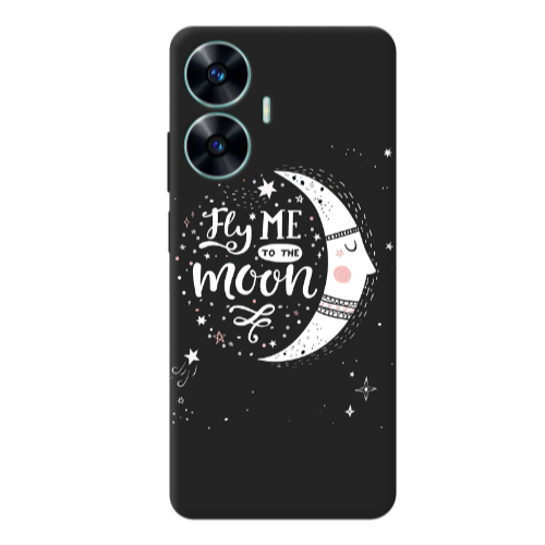 Realme C55 Fly me Transparent Silicone TPU Θήκη