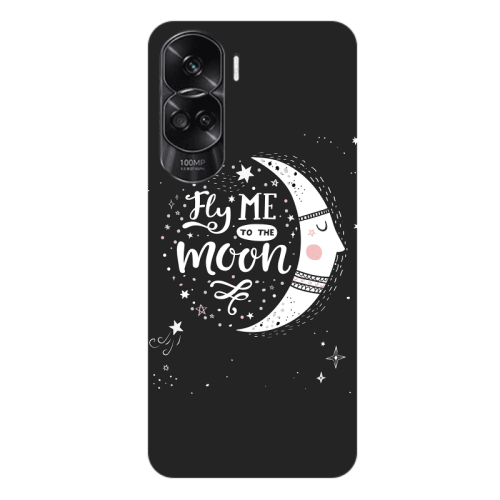 Honor 90 Lite 5G Fly me Transparent Silicone TPU Θήκη