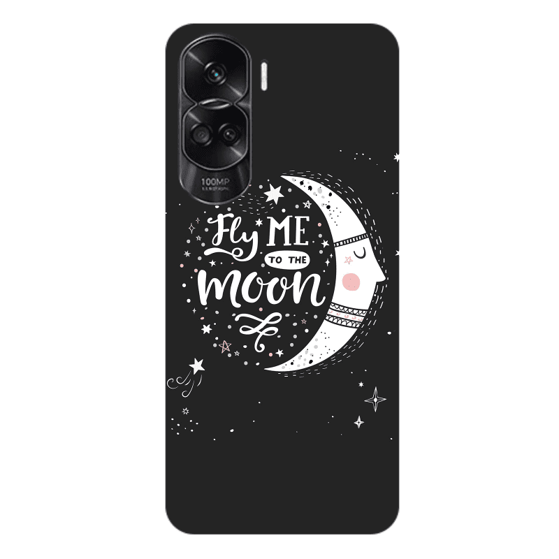 Honor 90 Lite 5G Fly me Transparent Silicone TPU Θήκη