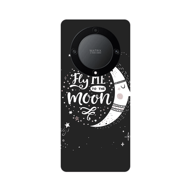 Honor Magic5 Lite 5G Fly me Transparent Silicone TPU Θήκη