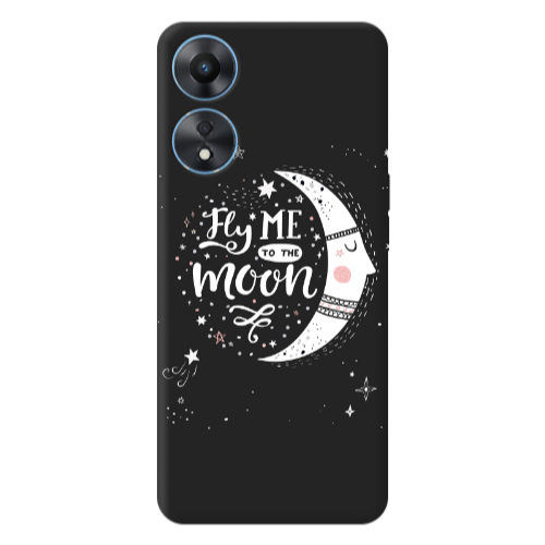 Oppo A 98 Fly me Transparent Silicone TPU Θήκη