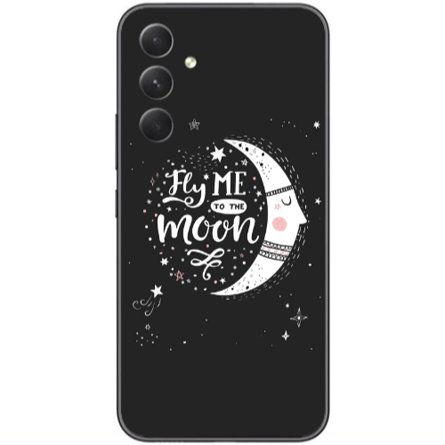 Samsung Galaxy A25 Fly me Transparent Silicone TPU Θήκη