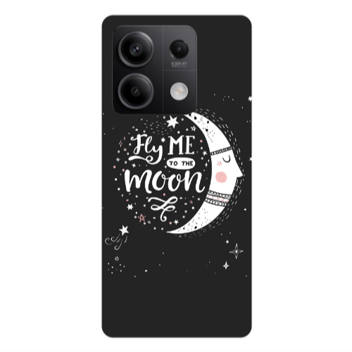 Xiaomi Redmi Note 13 5G Fly me Transparent Silicone TPU Θήκη