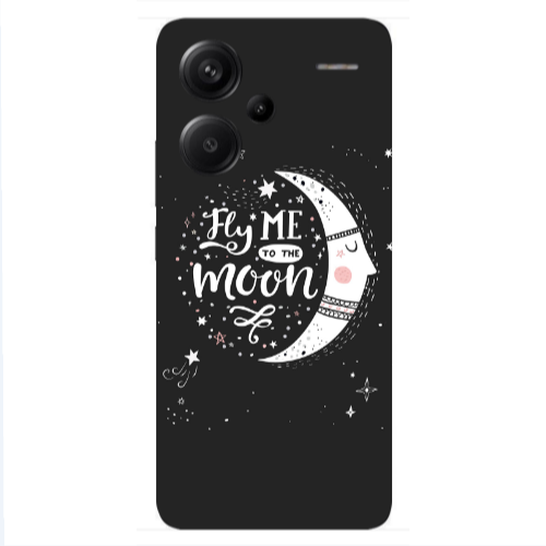 Xiaomi Redmi Note 13 Pro+ 5G  Fly me Transparent Silicone TPU Θήκη