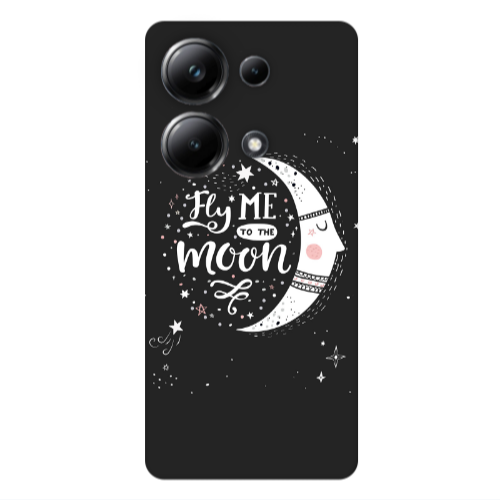 Xiaomi Poco M6 Pro 4G Fly me Transparent Silicone TPU Θήκη