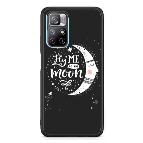 Xiaomi Poco M4 Pro 5G Fly me Black Glossy Θήκη