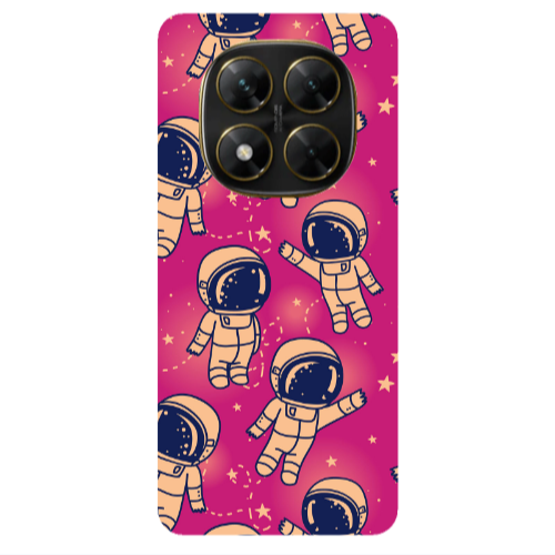Xiaomi Poco X7 Smoll astronauts Transparent Silicone TPU Θήκη