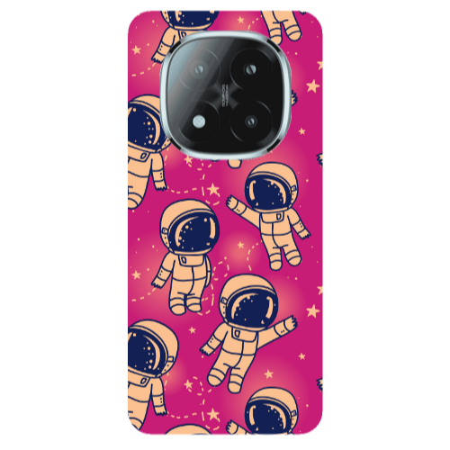 Xiaomi Redmi Note 14 Pro + 5g Smoll astronauts Transparent Silicone TPU Θήκη