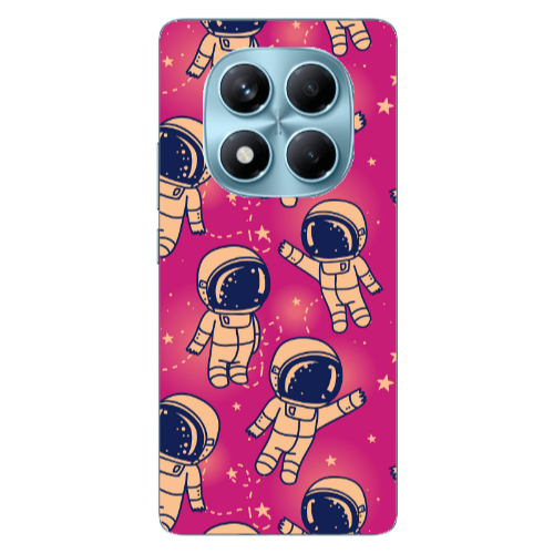 Xiaomi Redmi Note 14 Pro Smoll astronauts Transparent Silicone TPU Θήκη