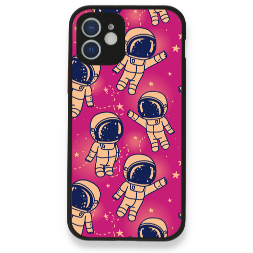 Apple iPhone 12 Smoll astronauts Black Glossy Θήκη