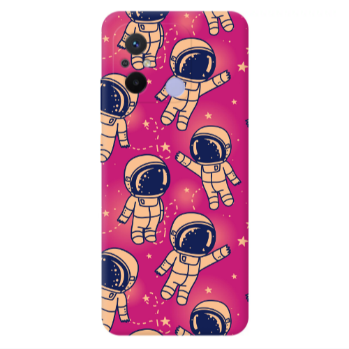 Xiaomi Redmi 12C Smoll astronauts Transparent Silicone TPU Θήκη