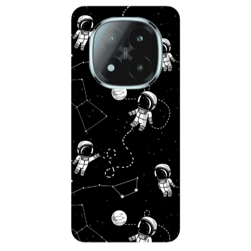 Xiaomi Redmi Note 14 Pro + 5g Spacewarm Transparent Silicone TPU Θήκη