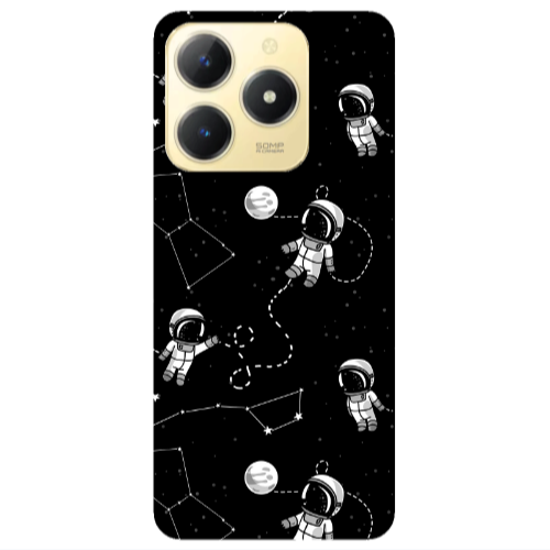 Realme C61 Spacewarm Transparent Silicone TPU Θήκη