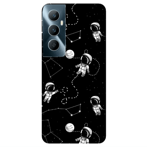 Realme C65 Spacewarm Transparent Silicone TPU Θήκη