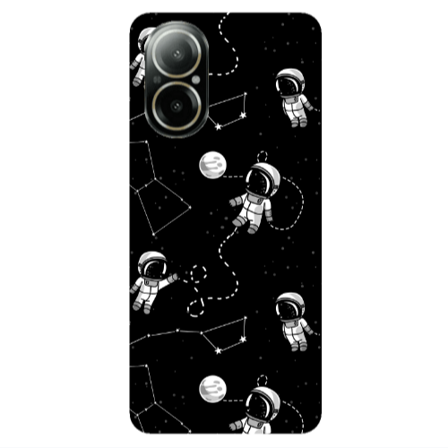 Realme C67 Spacewarm Transparent Silicone TPU Θήκη