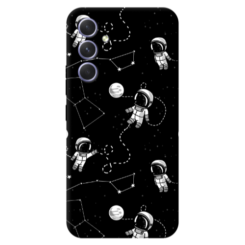 Samsung A56 Spacewarm Transparent Silicone TPU Θήκη