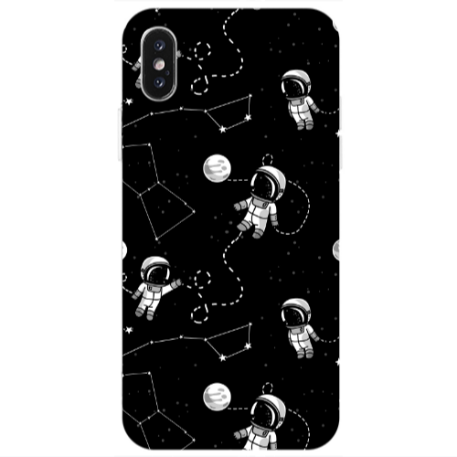 Apple iPhone X Spacewarm Transparent Silicone TPU Θήκη