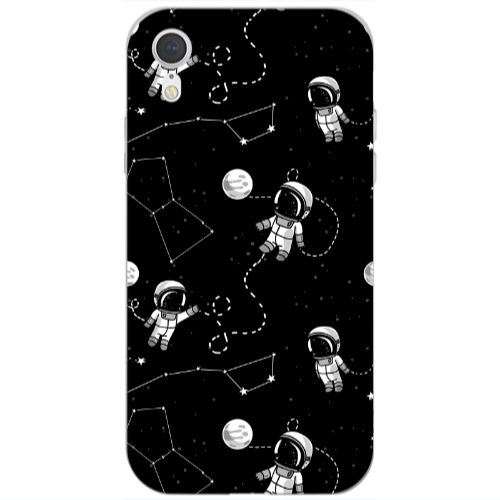 Apple iPhone Xr Spacewarm Transparent Silicone TPU Θήκη