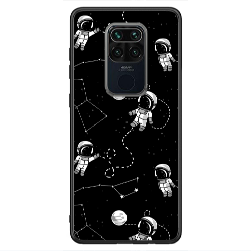 Xiaomi Redmi Note 9 Spacewarm Black Glossy Θήκη