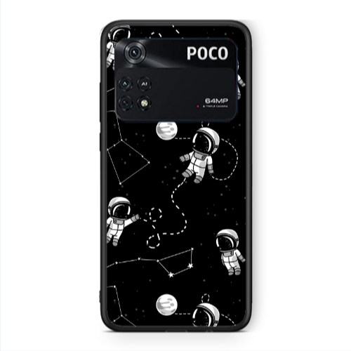 Xiaomi Poco M4 Pro 4G Spacewarm Black Glossy Θήκη