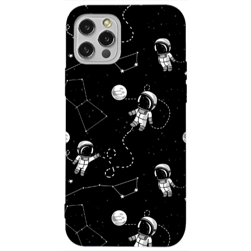 Apple iPhone 12 Pro Spacewarm Transparent Silicone TPU Θήκη