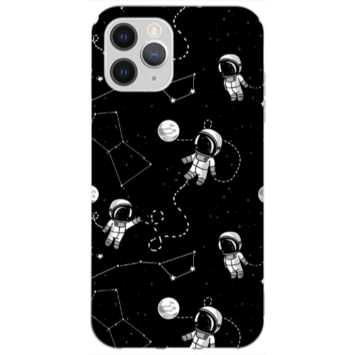 Apple iPhone 12 Pro Max Spacewarm Transparent Silicone TPU Θήκη