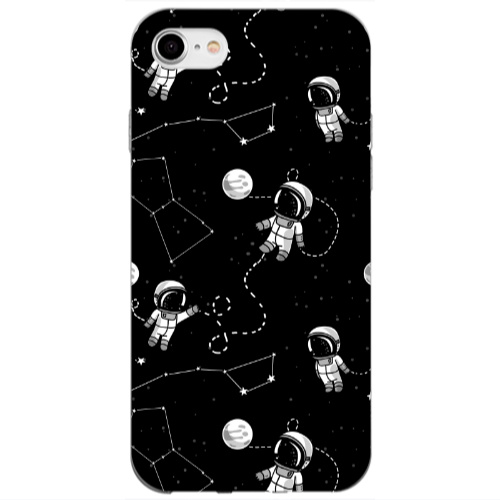 Apple iPhone 7 Spacewarm Transparent Silicone TPU Θήκη