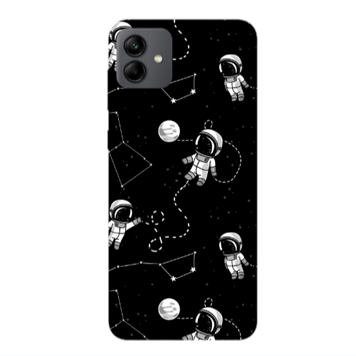 Samsung A04 Spacewarm Transparent Silicone TPU Θήκη