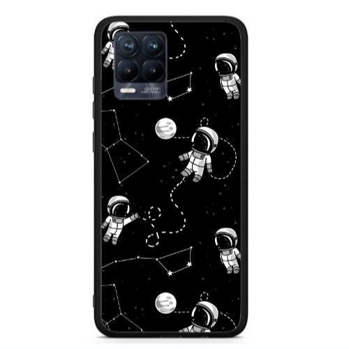 Realme 8  Spacewarm Black Glossy Θήκη
