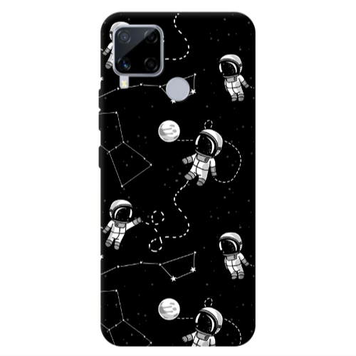 Realme C25S Spacewarm Transparent Silicone TPU Θήκη